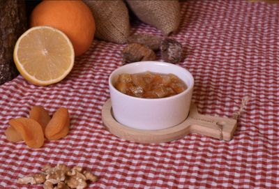 Bambum Dumitra Porcelain Sauce Pot with Bamboo Base 2 Pieces