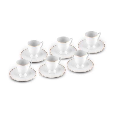 Karaca Boyoz 6 Kişilik Kahve Fincan Takımı 85 ml