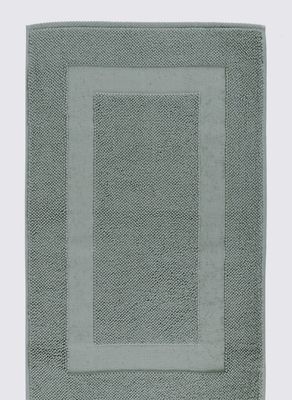 Ecocotton Kaia Badmat 100% Organisch Katoen Groen 50x80 Cm