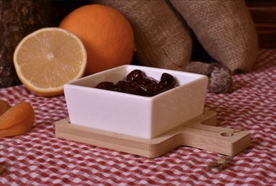 Bambum Daria Bamboo Base Porcelain Sauce Pot 2 Piece