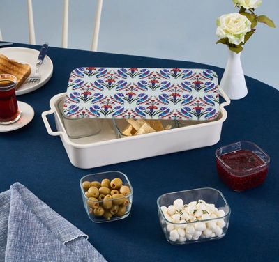 Karaca Ebru 8 Parça Kahvaltı Takımı