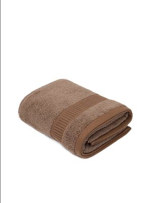 Ecocotton Naia Hand Face Towel Brown 50x90 Cm