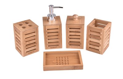 Bambum Aqua Bathroom Set