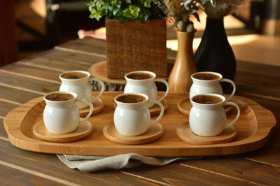 Bambum Torby 6 Kişilik Kahve Fincan Takımı