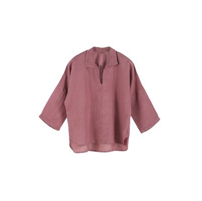 Buldans Simena Dames Hemd Rustiek Bordeaux