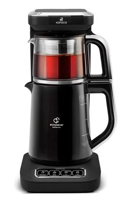 Karaca Caysever Robotea Pro 4 in 1 Sprekende Automatische Theemaker Waterkoker en Filterkoffiezetapparaat 2500W Zwart