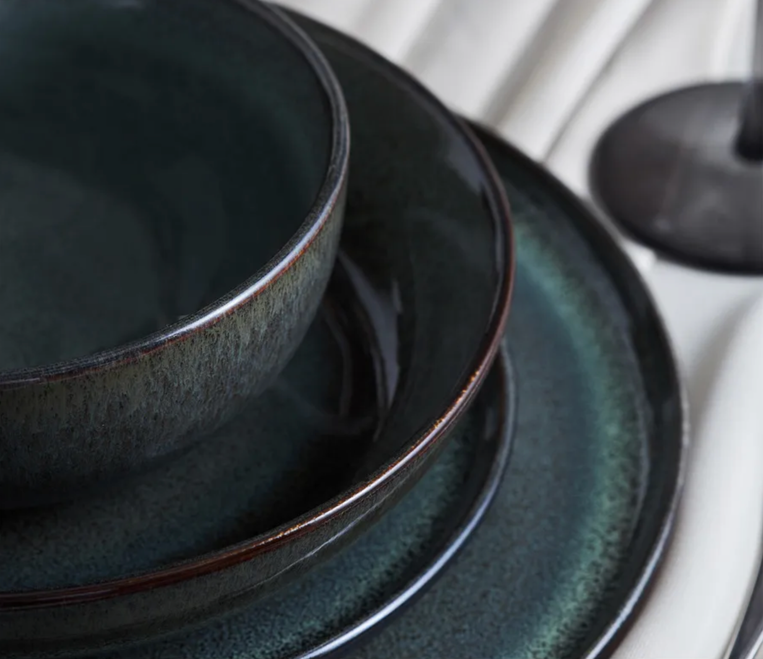 Karaca Fein Reactive Serviesset, 6 Persoons, 24 Delig