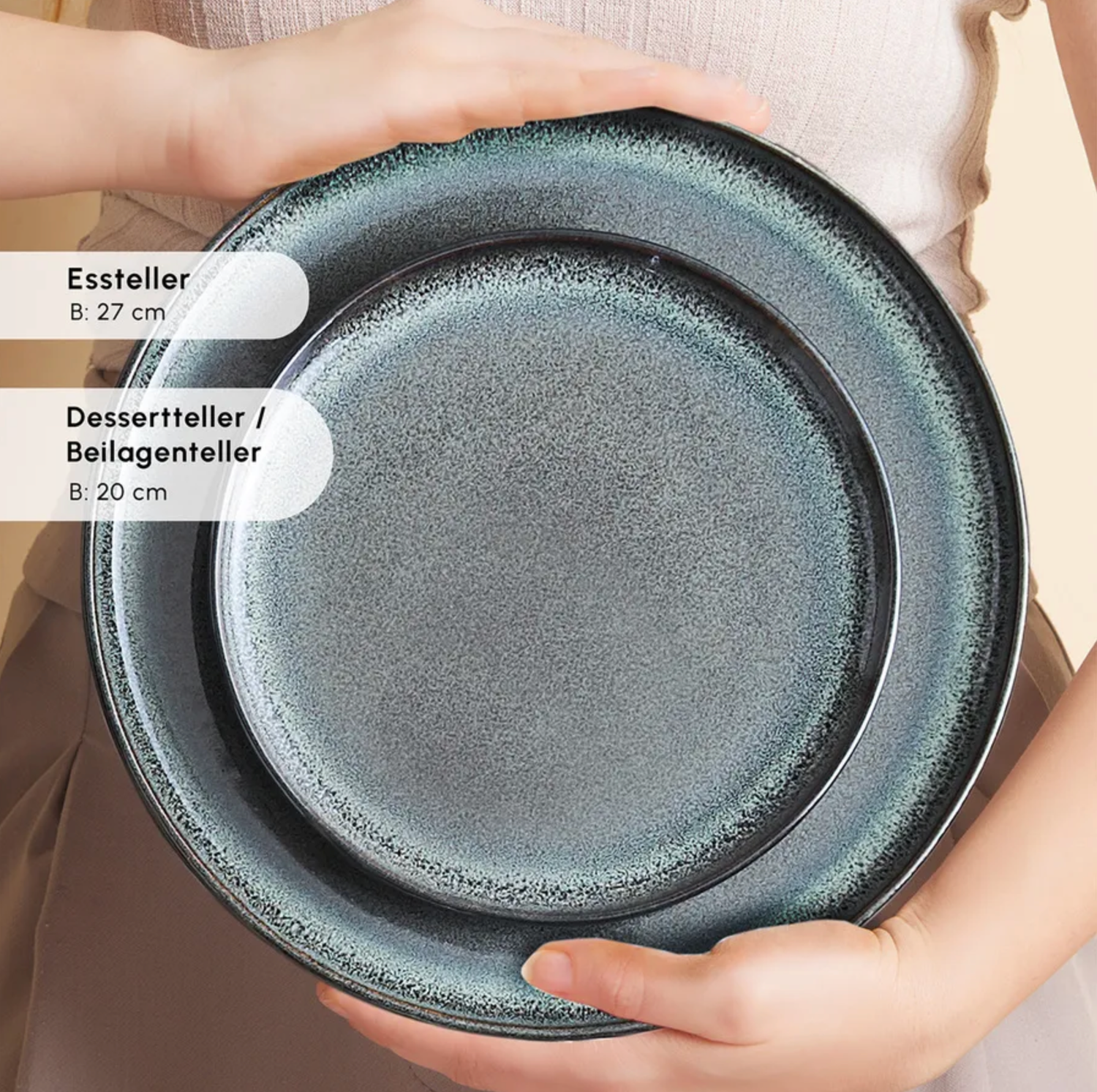 Karaca Fein Reactive Serviesset, 6 Persoons, 24 Delig