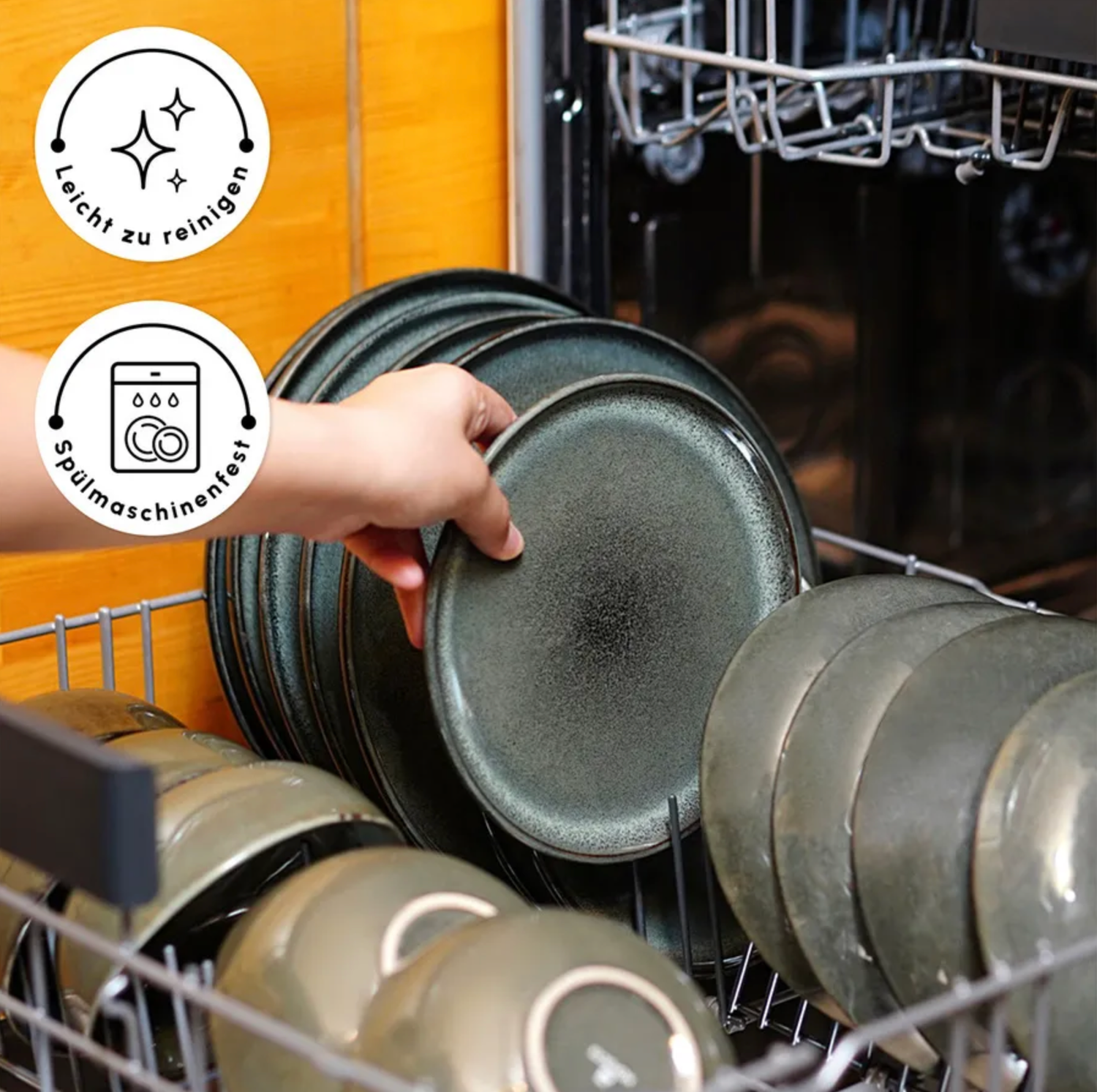 Karaca Fein Reactive Serviesset, 6 Persoons, 24 Delig