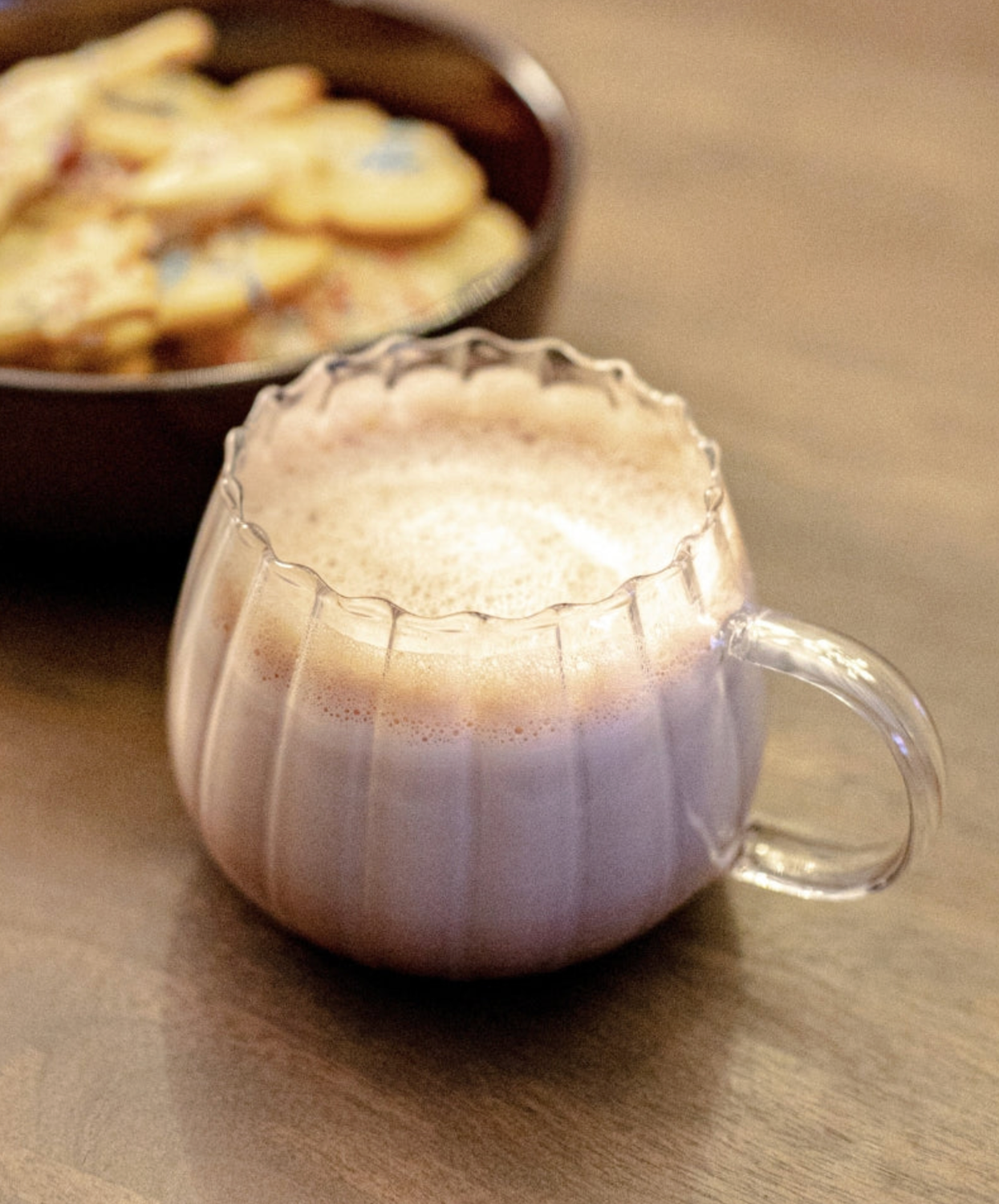 Riffel kopjes borosilicaatglas - 400 ml