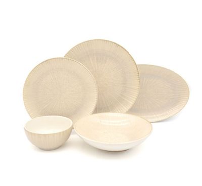 Bricard Amilly dinnerware set 25-piece | cream