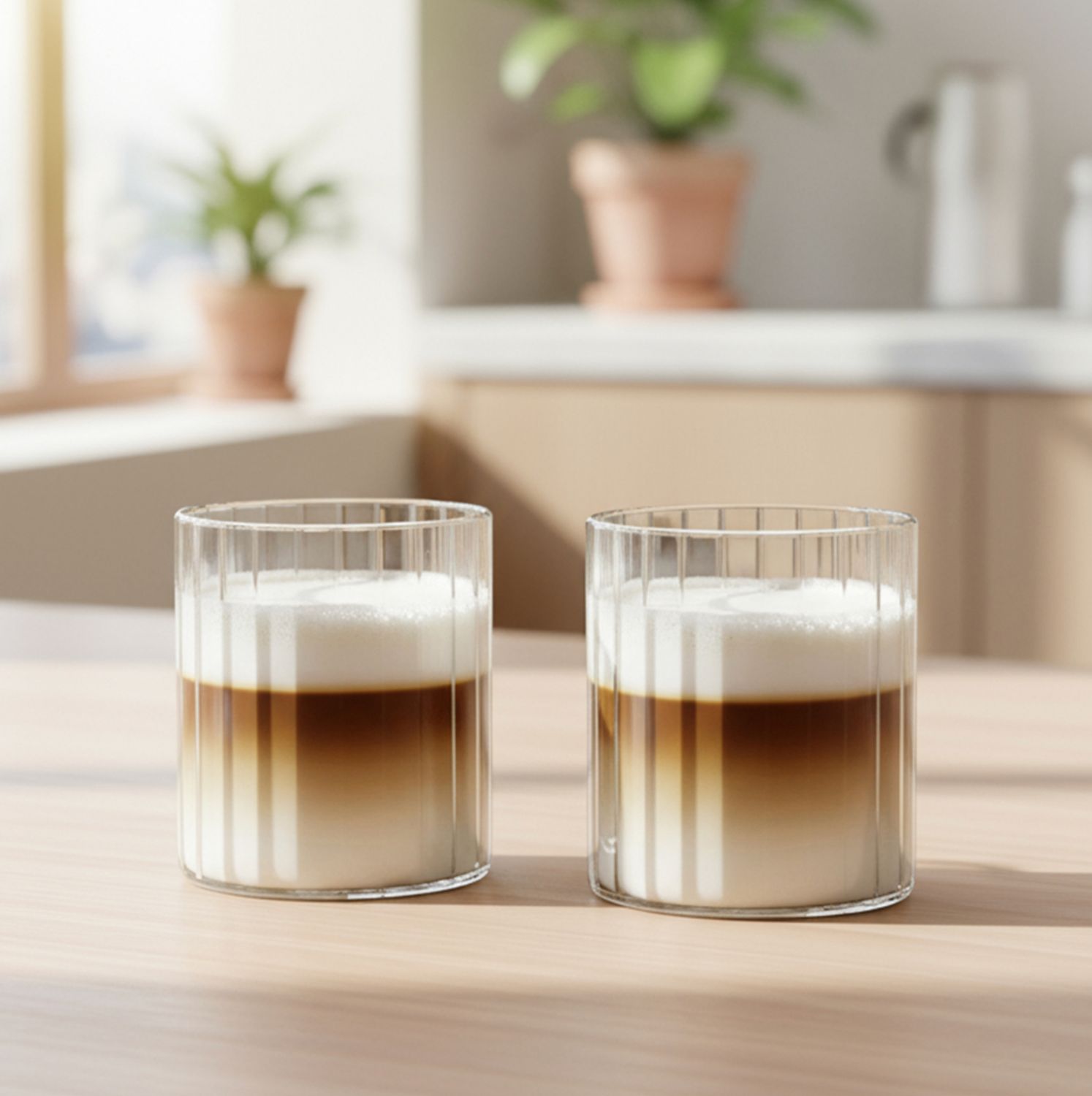 lucena Short borosilicaatglas | 250 ml 2 Stuks