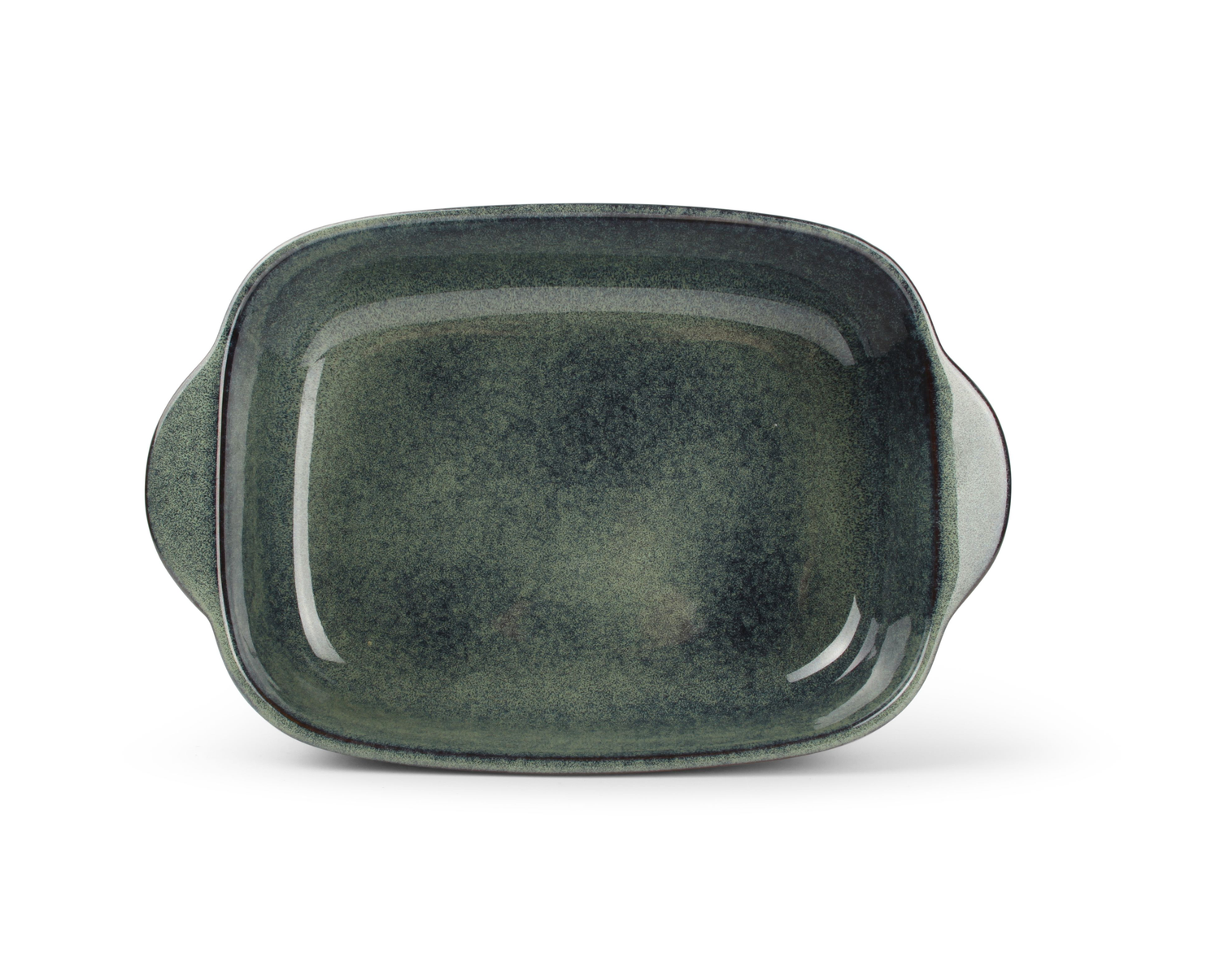 S&P Ovenschaal 32/25,5x20,5xH7cm groen/blauw Meridian