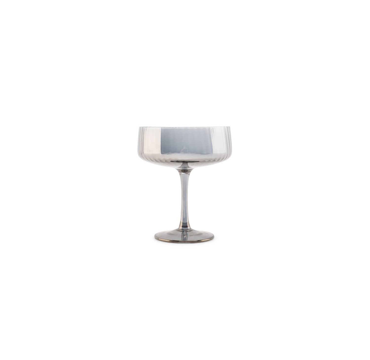 S|P Collection Champagneglas 23cl coupe smoked Ray - set/4