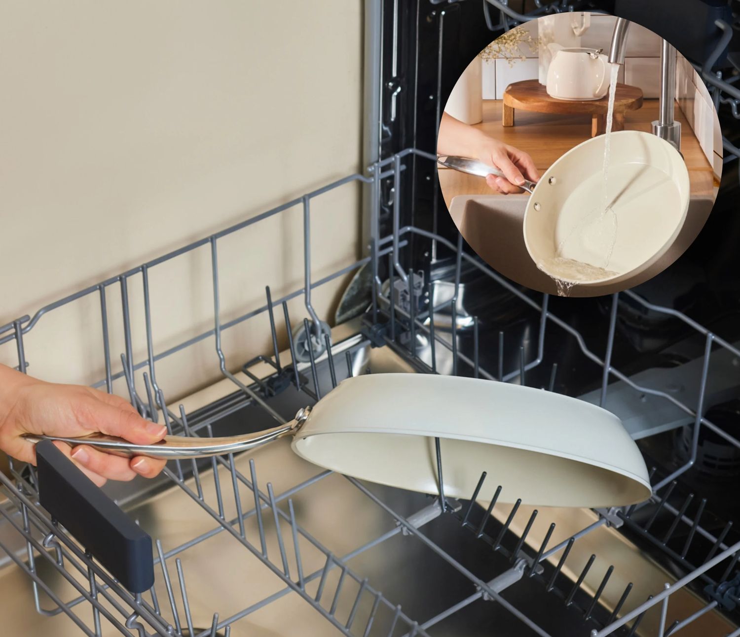 Karaca Swiss Crystal Almond Cream Pan 26 Cm