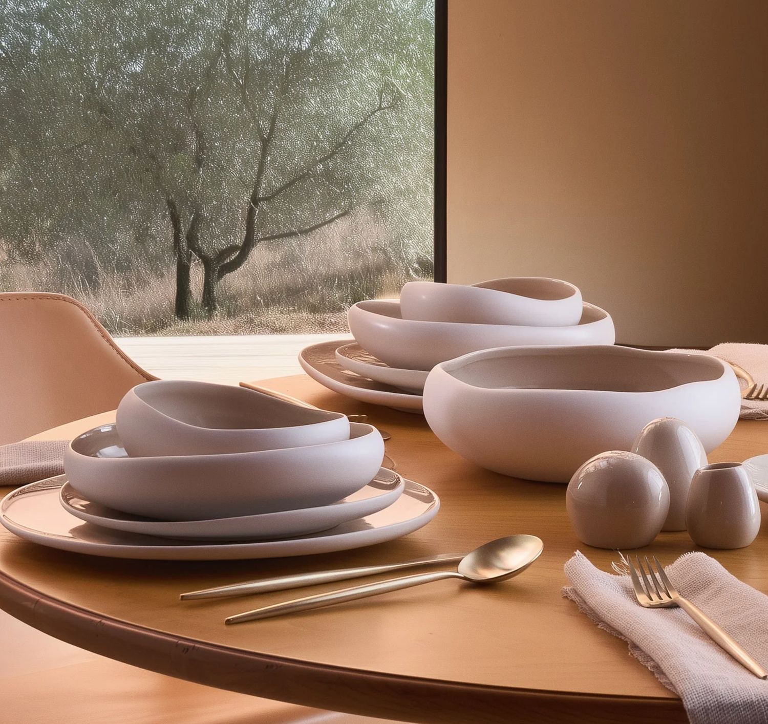 Karaca Earth Collection Cupid 55-delig Set 12 Personen Servies