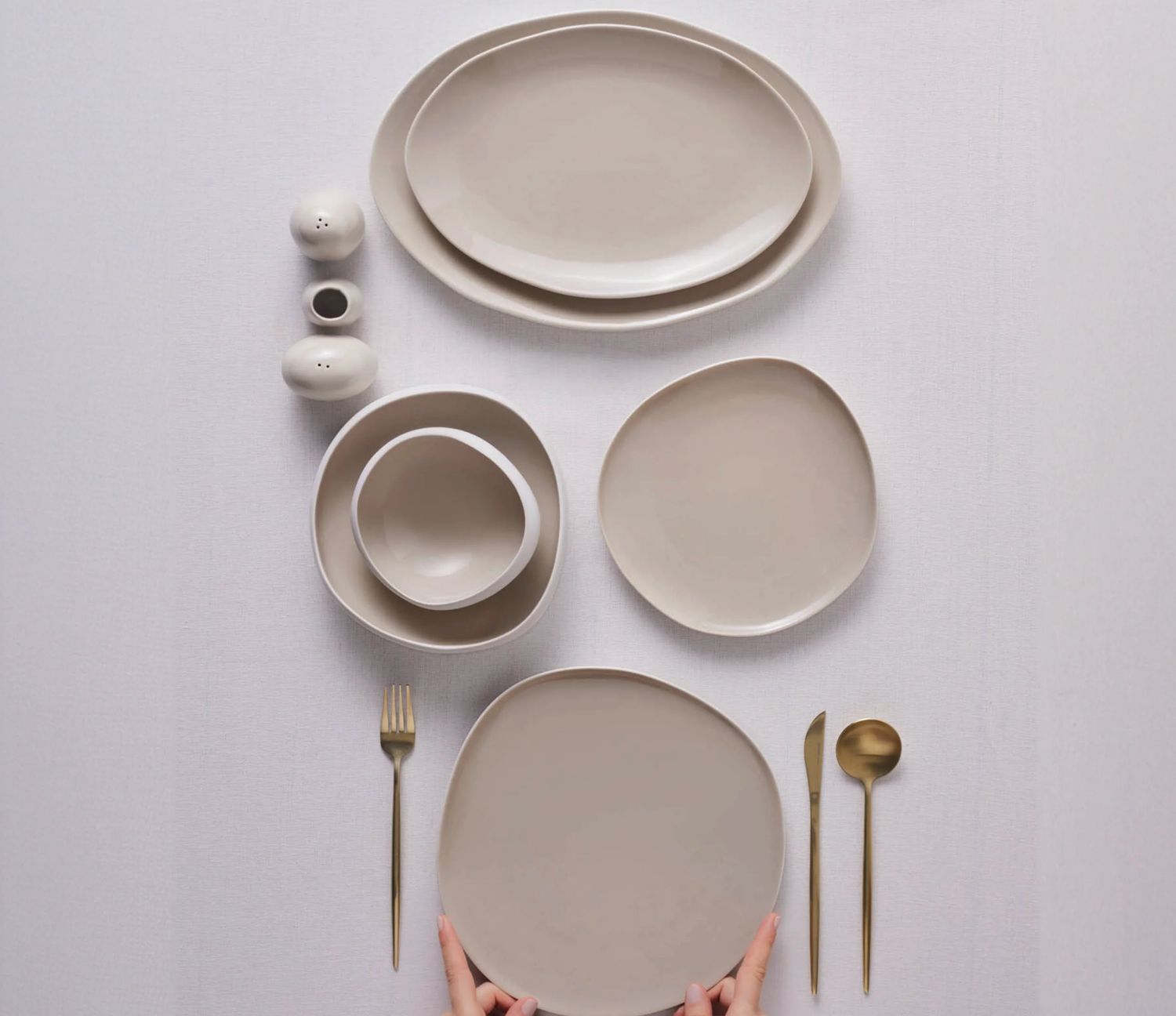 Karaca Earth Collection Cupid 55-delig Set 12 Personen Servies