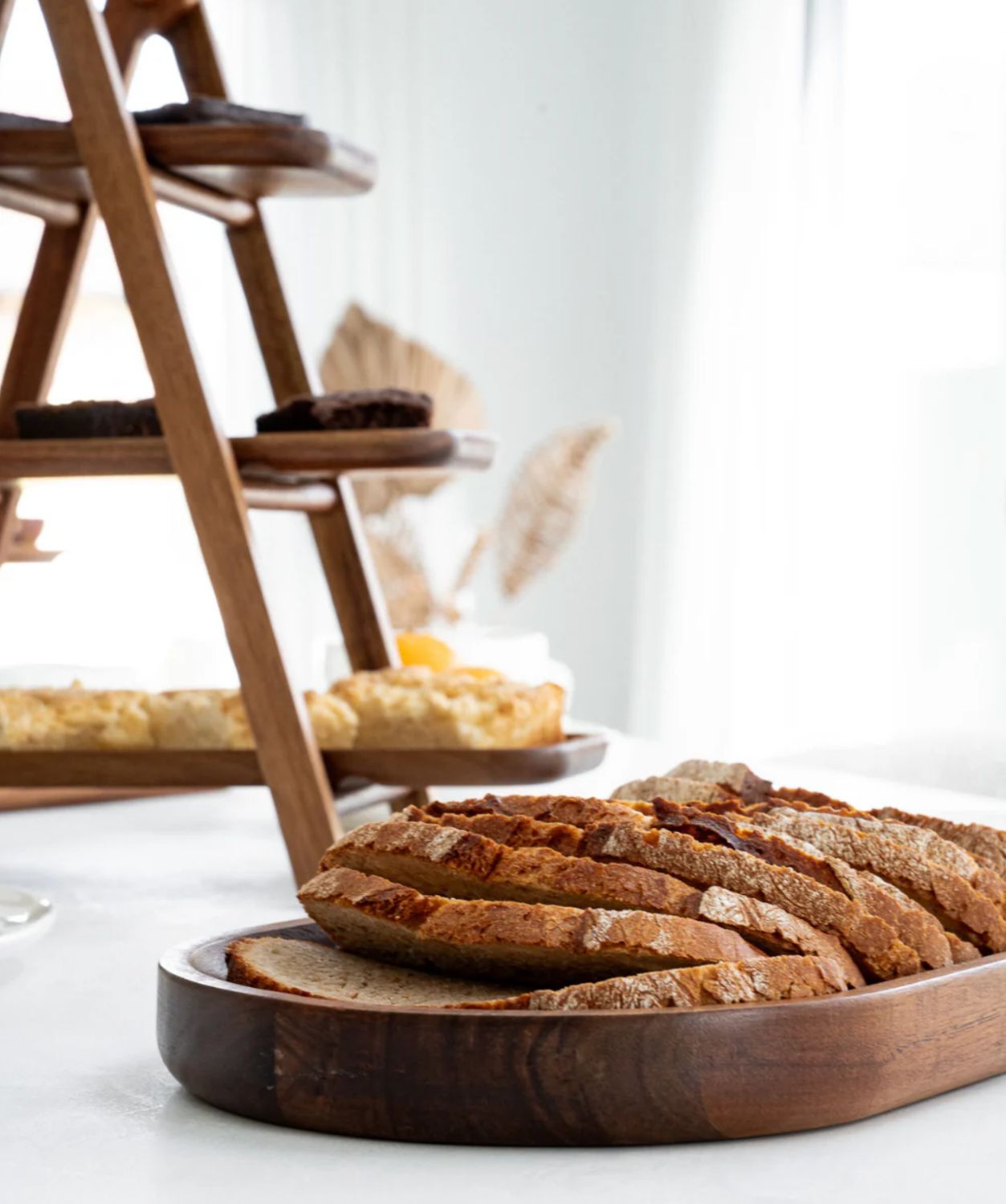 Acacia Lumo serveerschaal ovaal