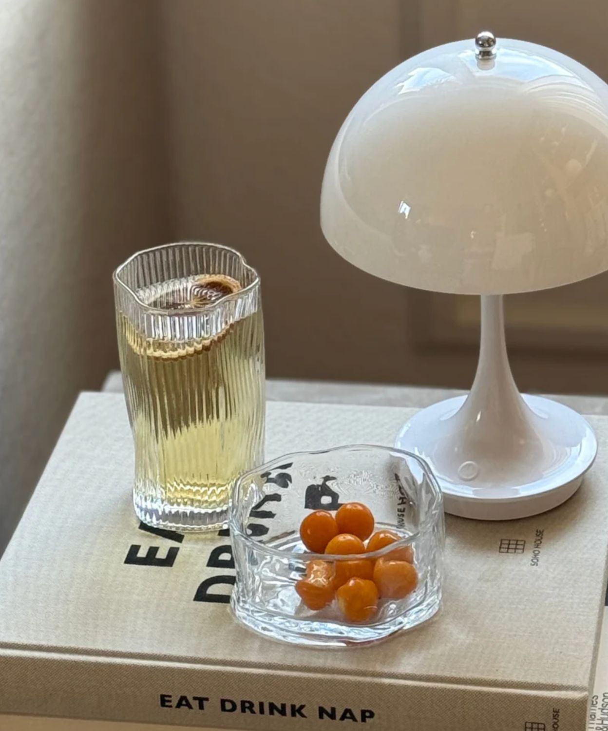 Diamond stripe longdrinkglazen | 280 ml