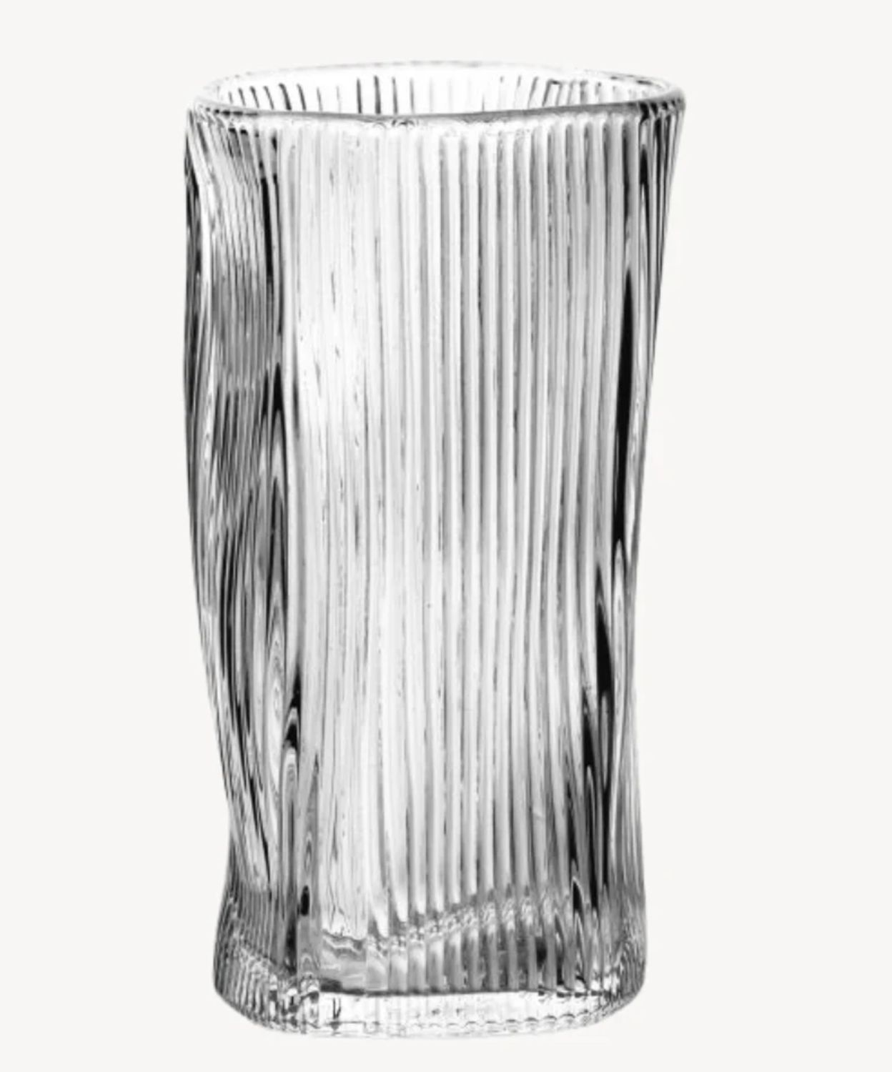 Diamond stripe longdrinkglazen | 280 ml