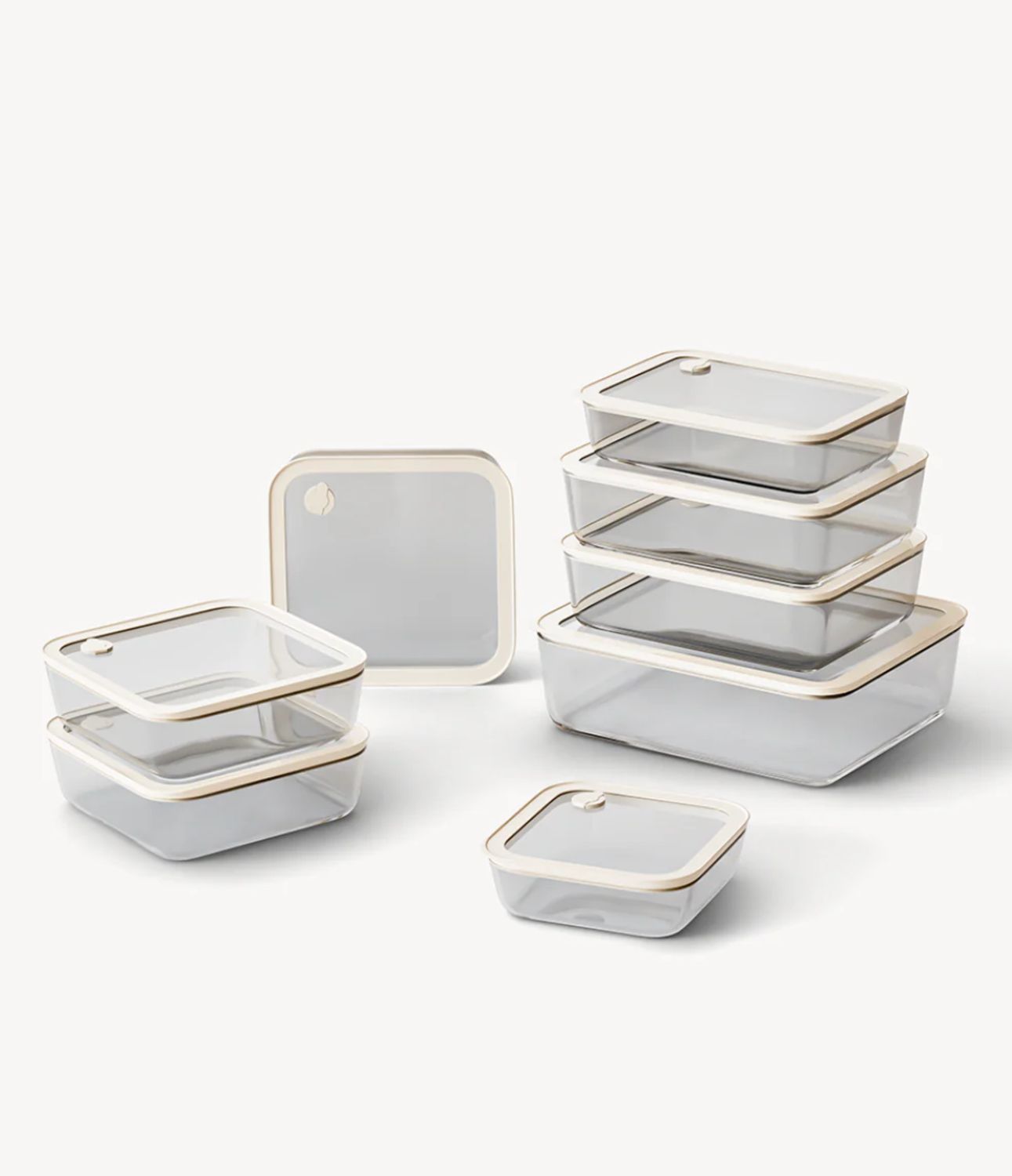 Vershoudbakjes Voordeel bundel transparant 6 stuks + Organizer