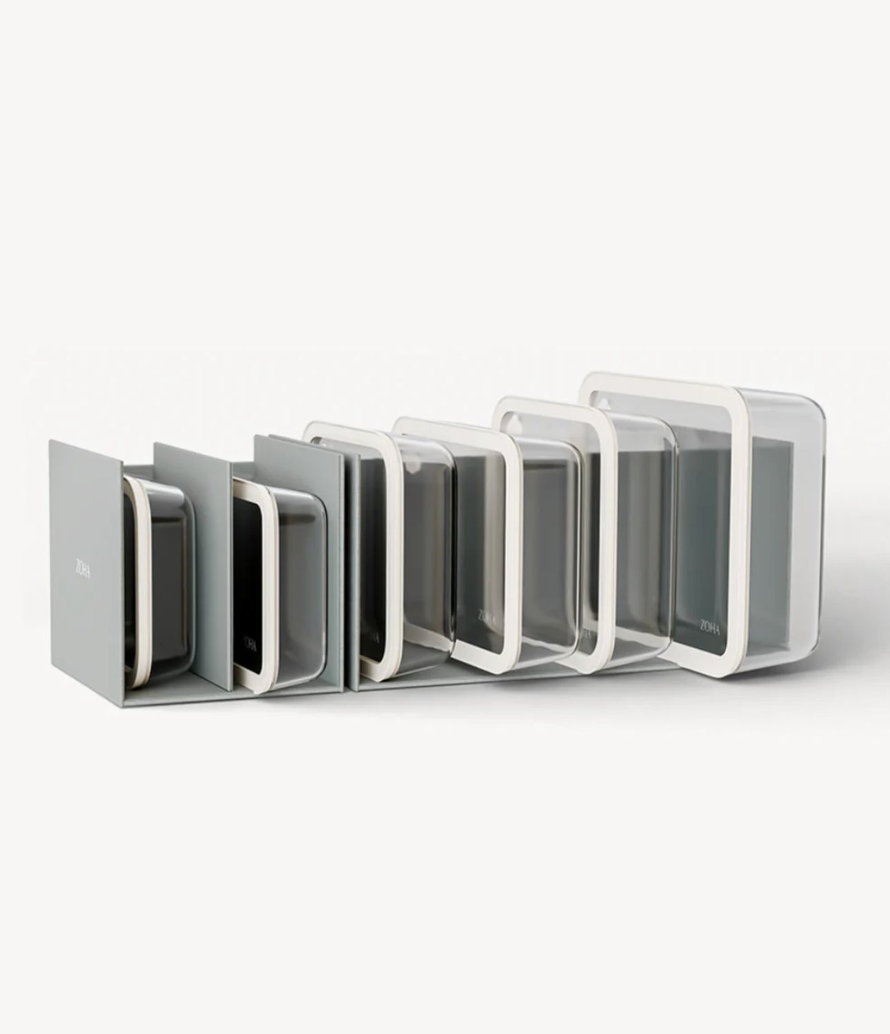 Vershoudbakjes Voordeel bundel transparant 6 stuks + Organizer