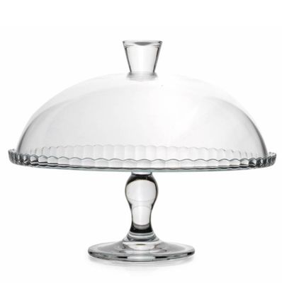 Pasabahce Patisserie glazen taartplateau – 32 cm