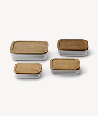 Vershoudbakjes Bundel Acacia 4-delig rechthoekig