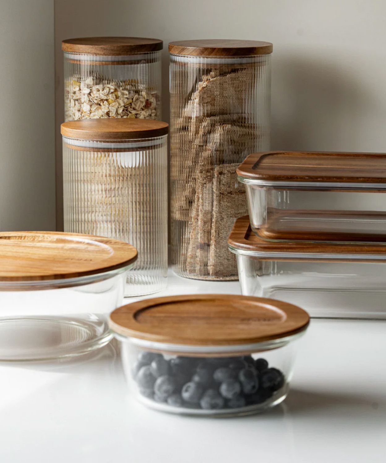 Vershoudbakjes Bundel Acacia 4-delig Rond