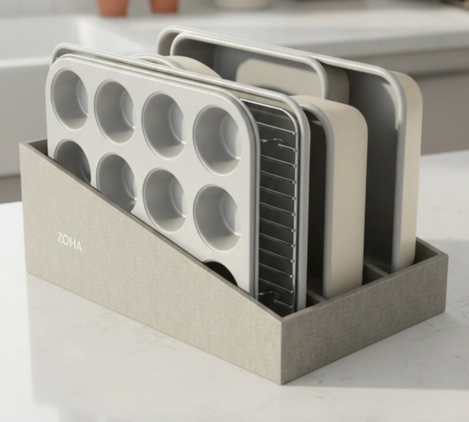 Bakvorm- en ovenset 7-delig + Organizer