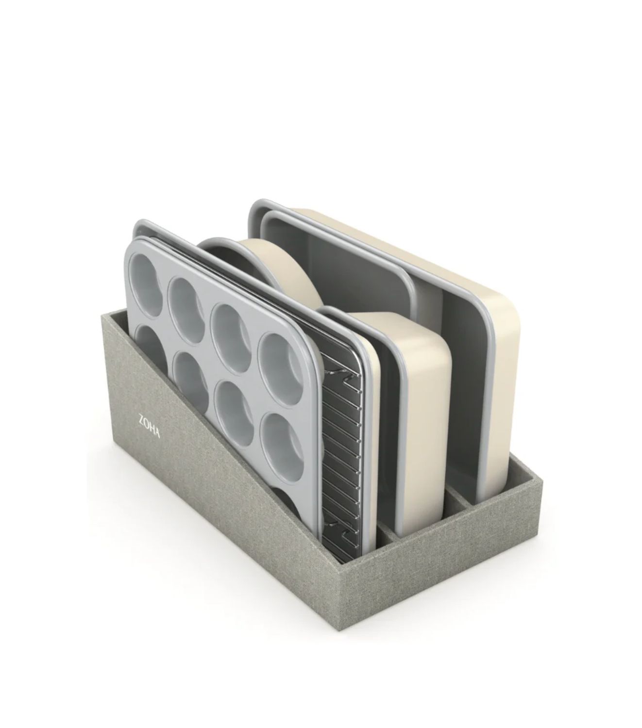 Organizer voor bakvormen en ovenset Organizer voor bakvormen en ovenset