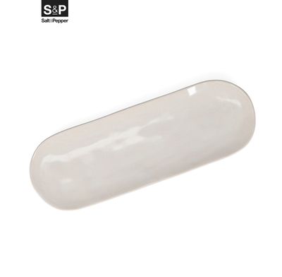 S&P Serveerschaal 36x12,5cm beige Rocca