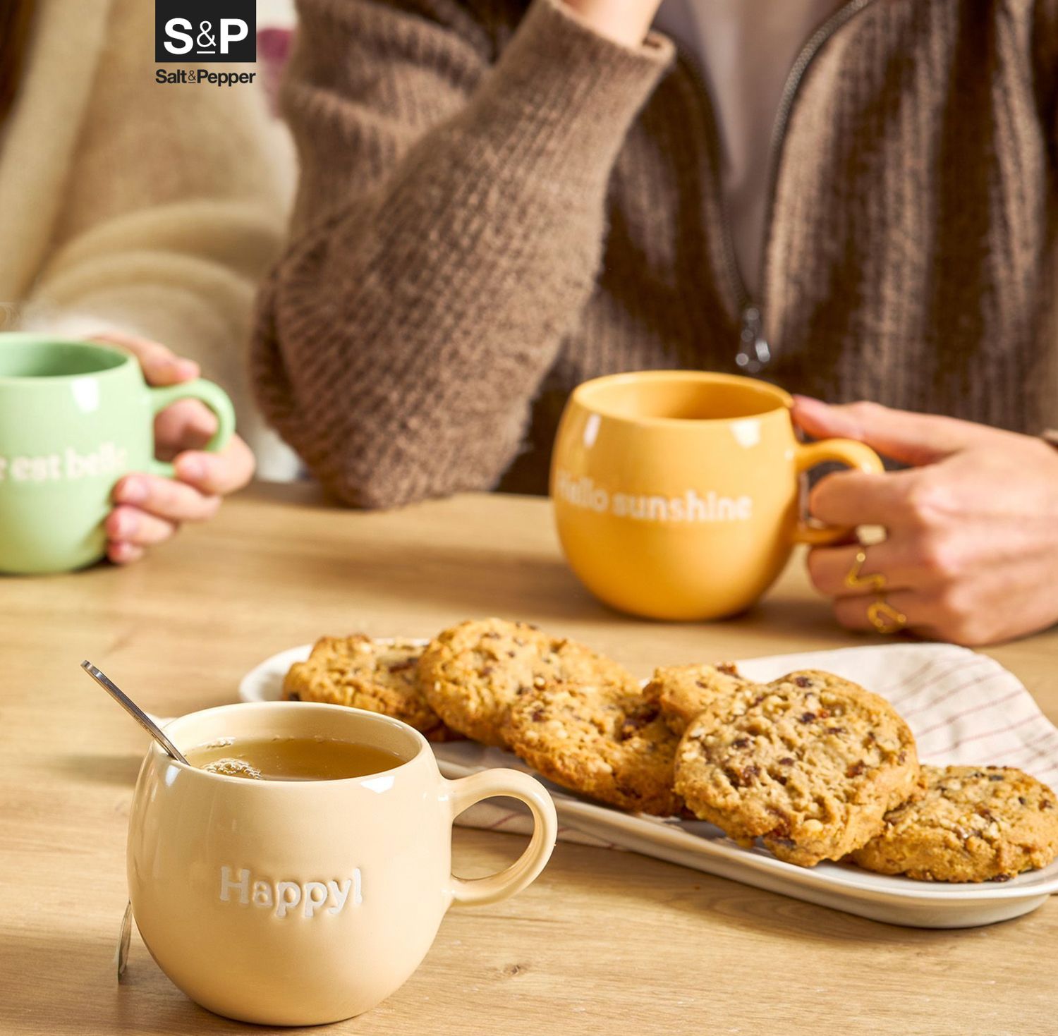 S&P Serveerschaal 36x12,5cm beige Rocca