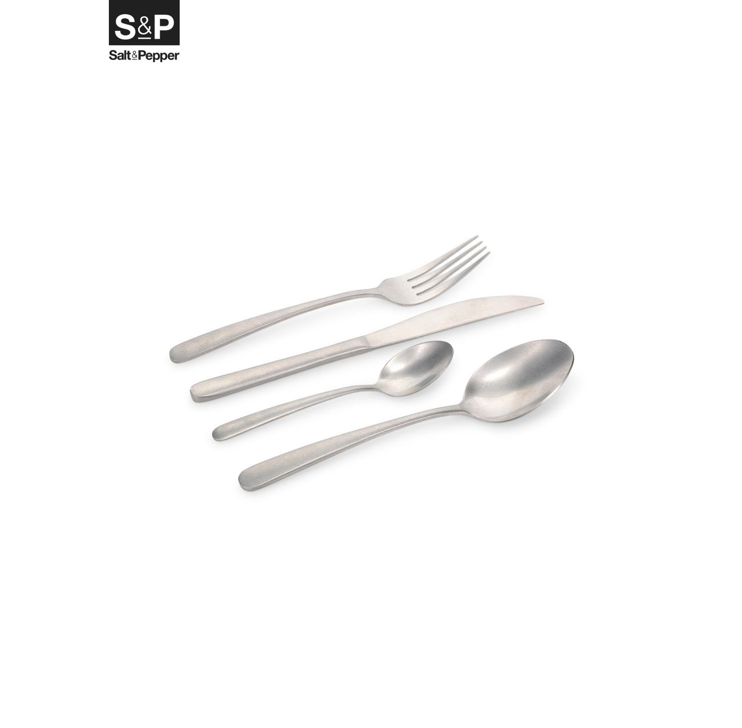 S&P Bestekset 16-delig mat Aura