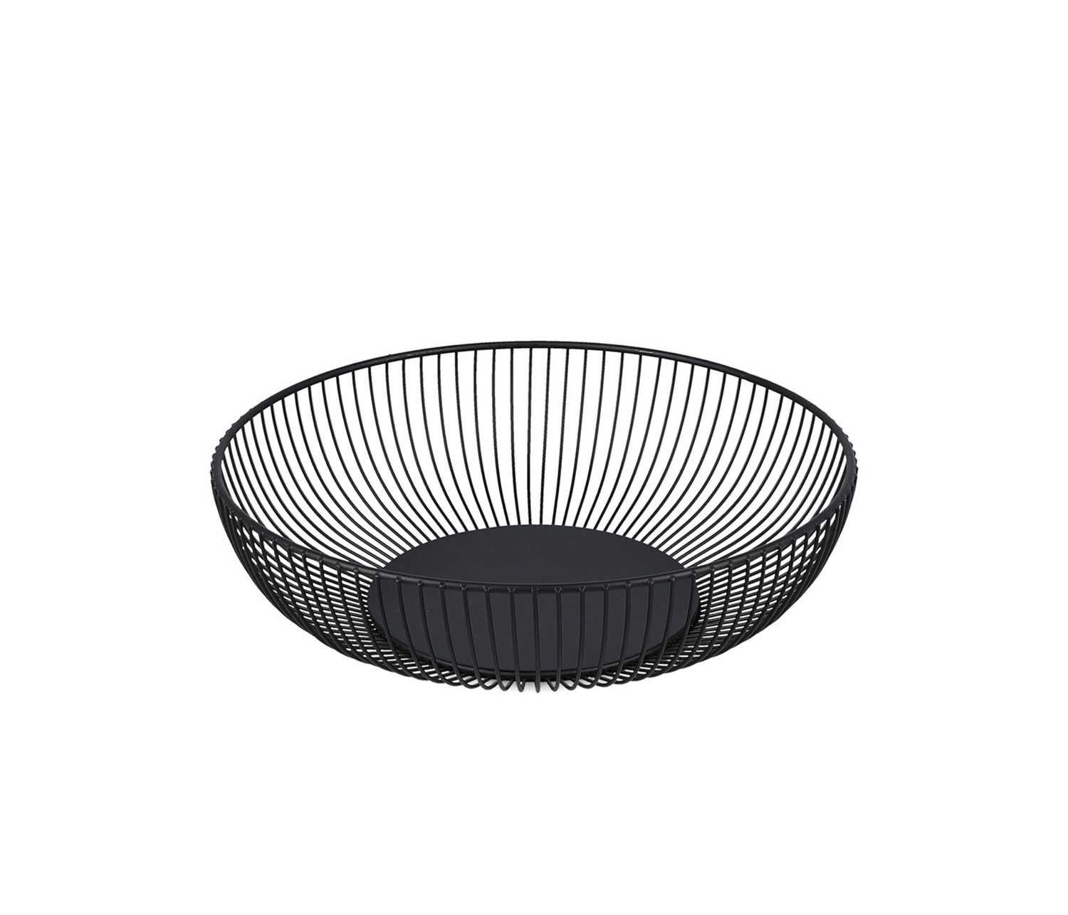 Draadmand 28,5xH8cm zwart Scala