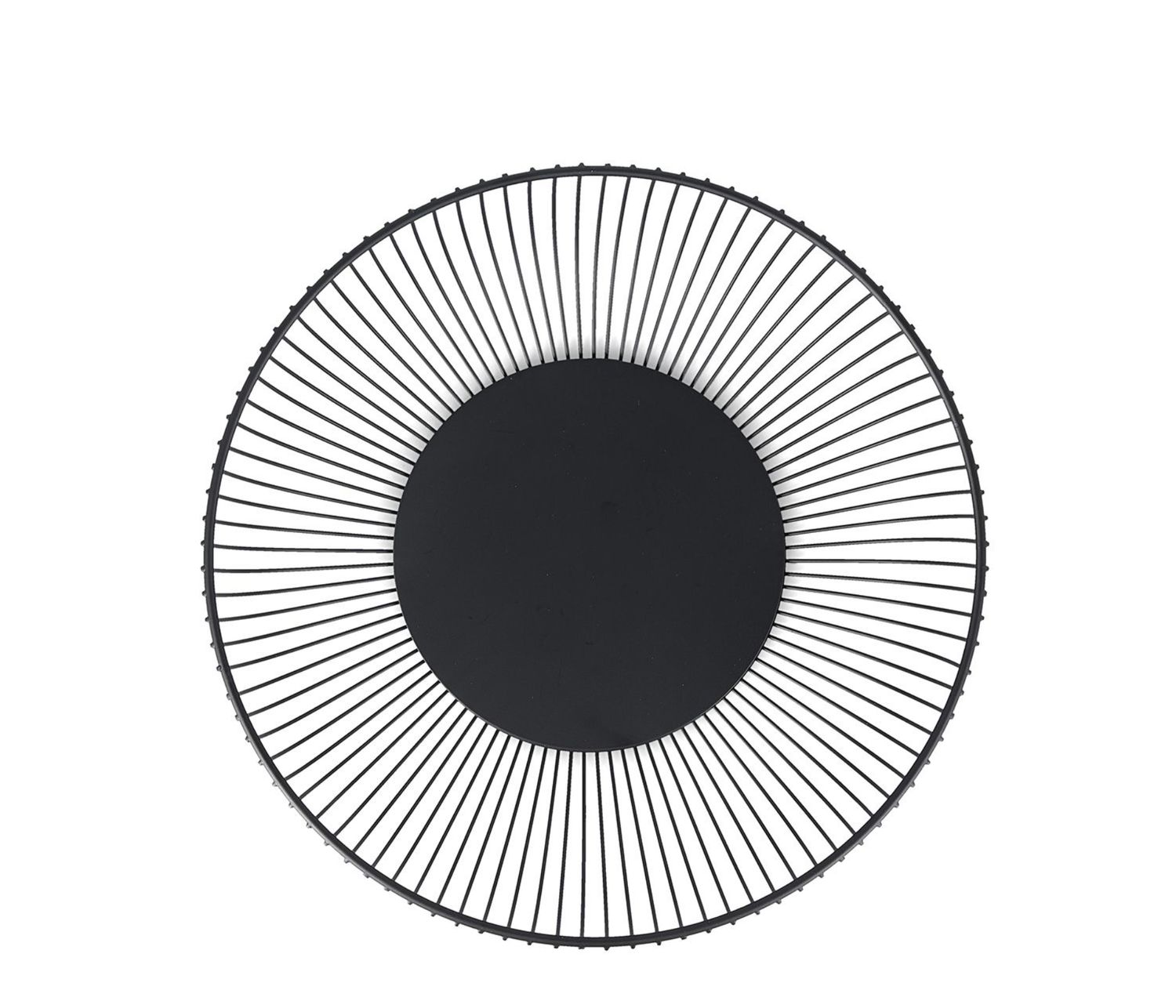 Draadmand 28,5xH8cm zwart Scala