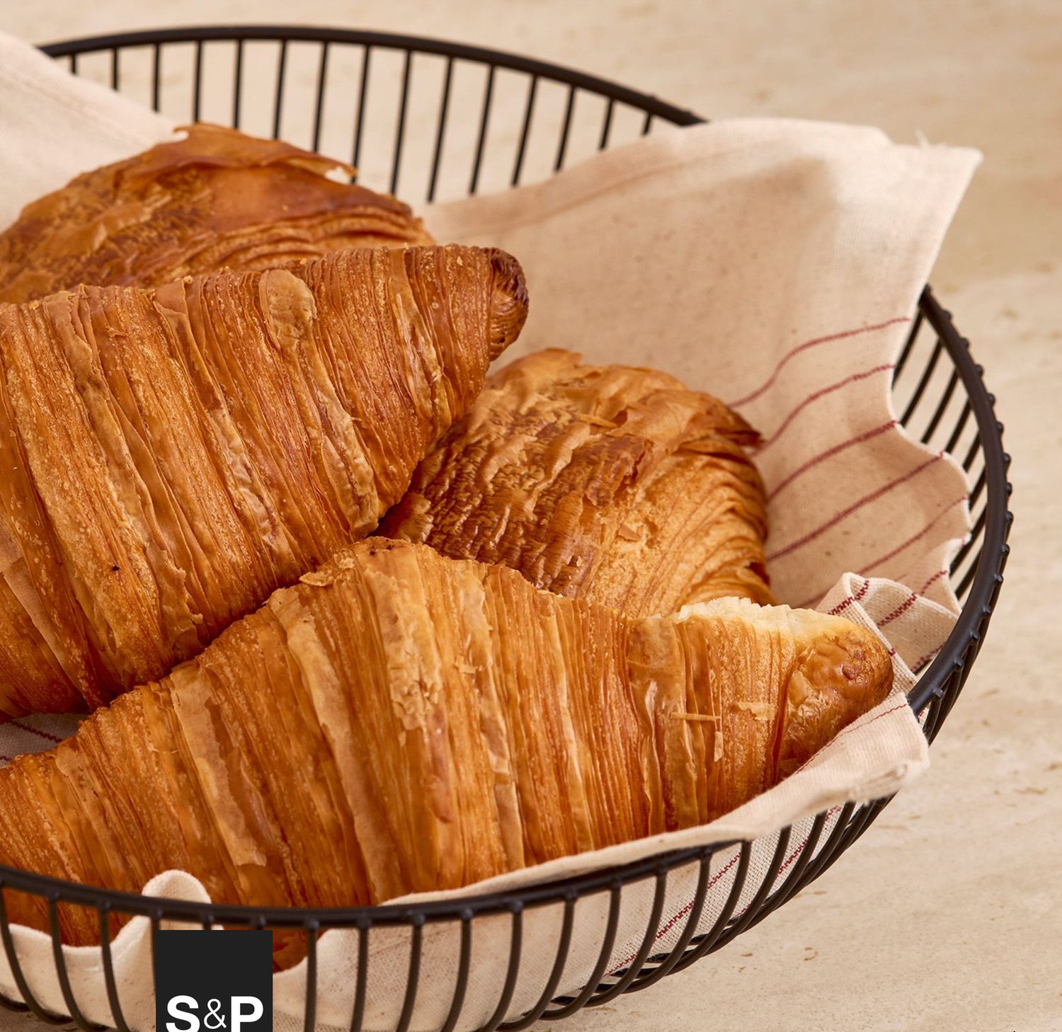 Draadmand 28,5xH8cm zwart Scala