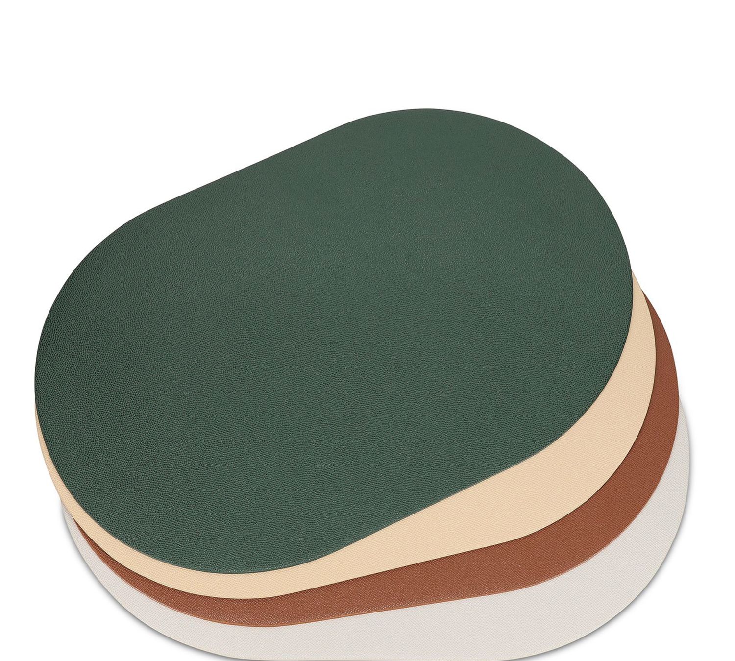 Placemat 45x30cm ovaal bruin Tabletop