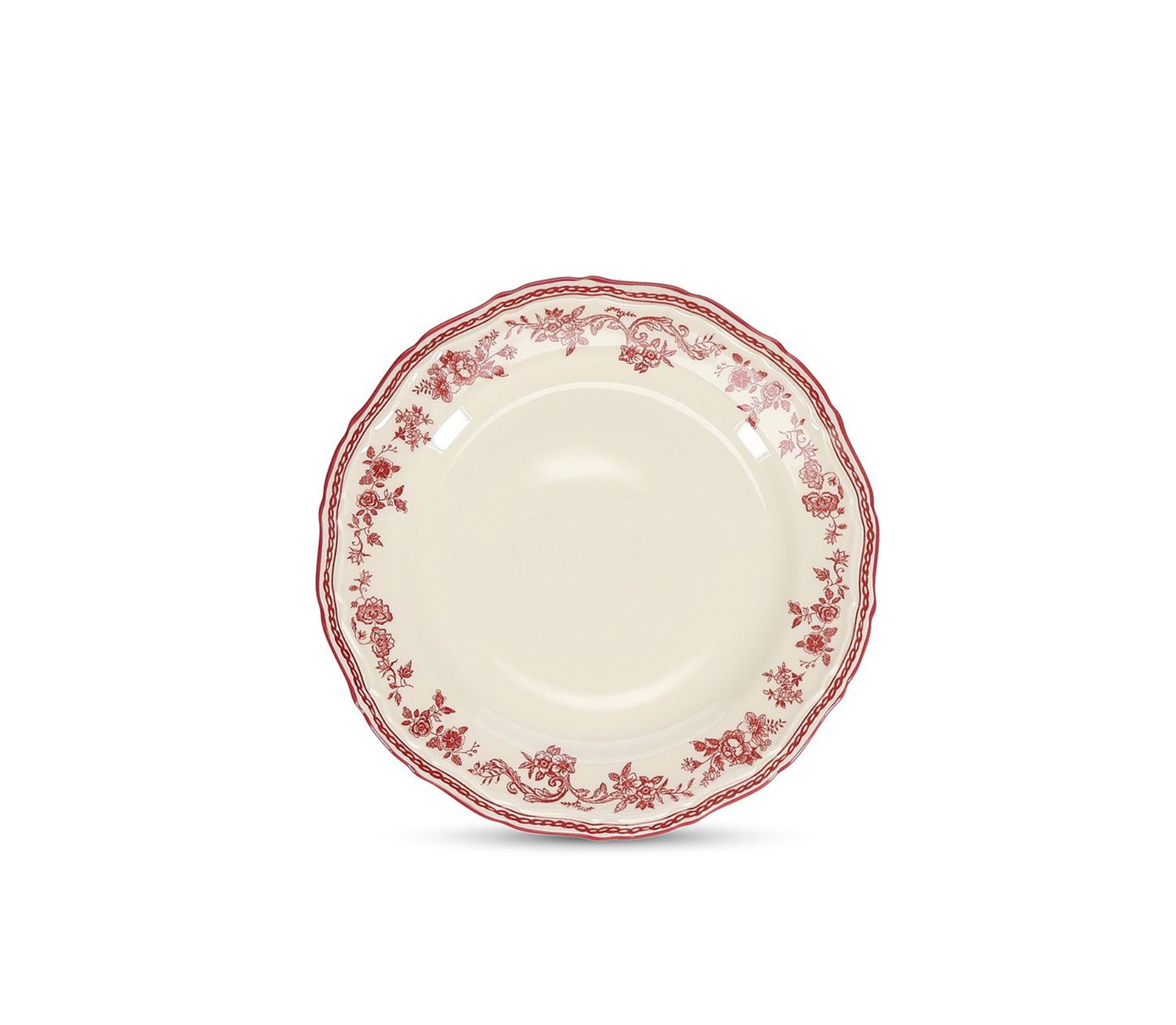 S&P Plat bord 21,5cm burgundy Cyril