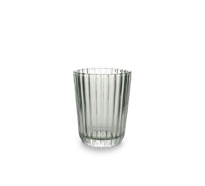 S&P Glas 26cl groen Blossom - set/4