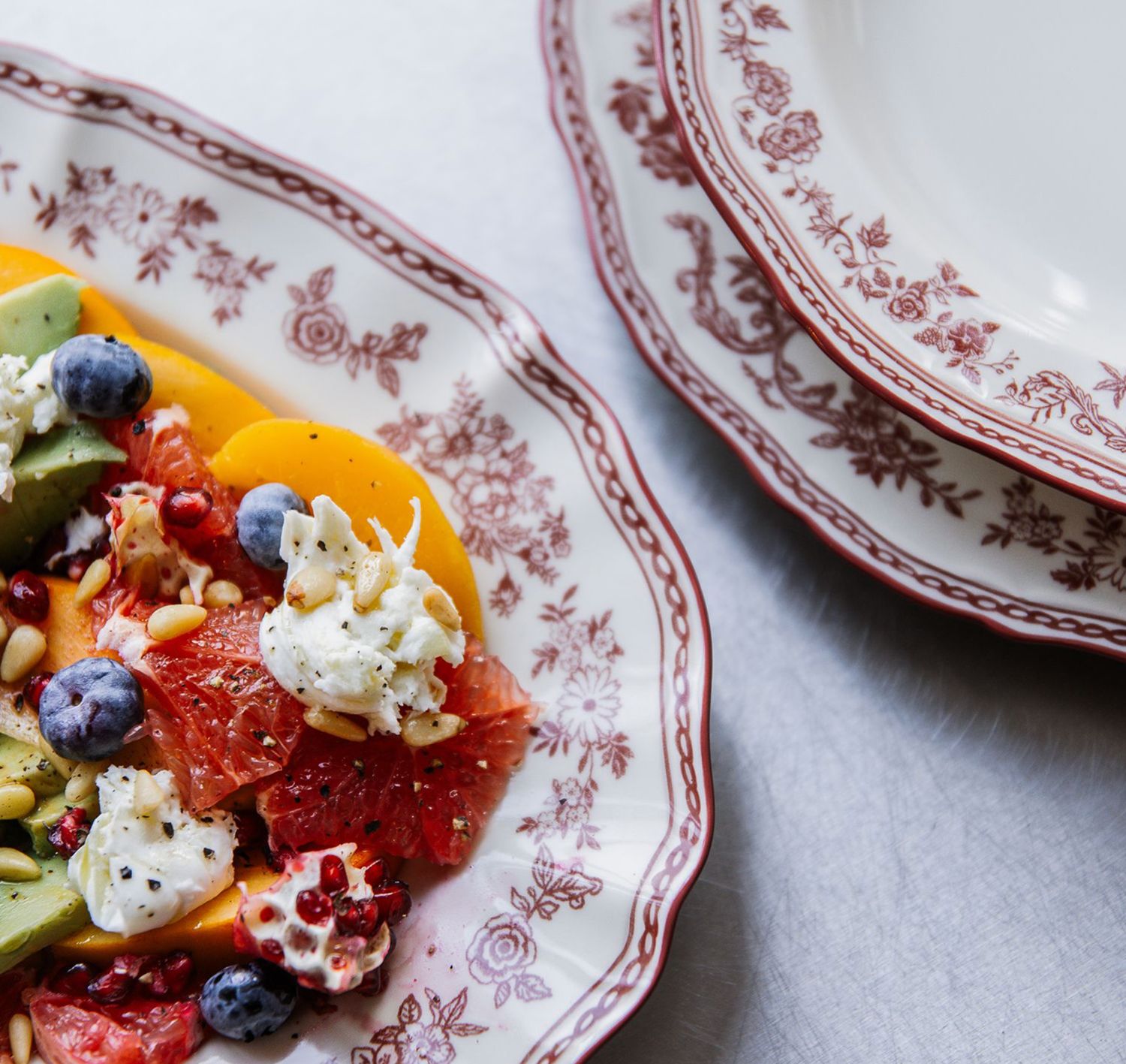 S&P Serveerschaal 25,5x18cm ovaal burgundy Cyril