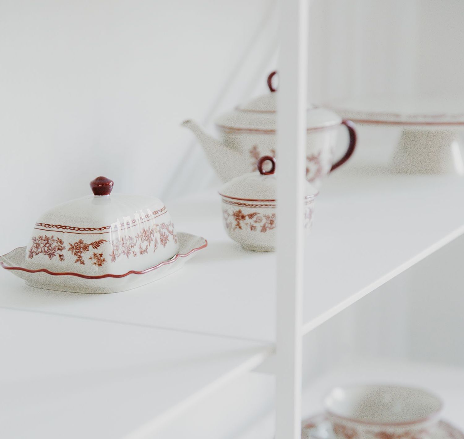 S&P Boterpot 20x14,5xH8,5cm burgundy Cyril