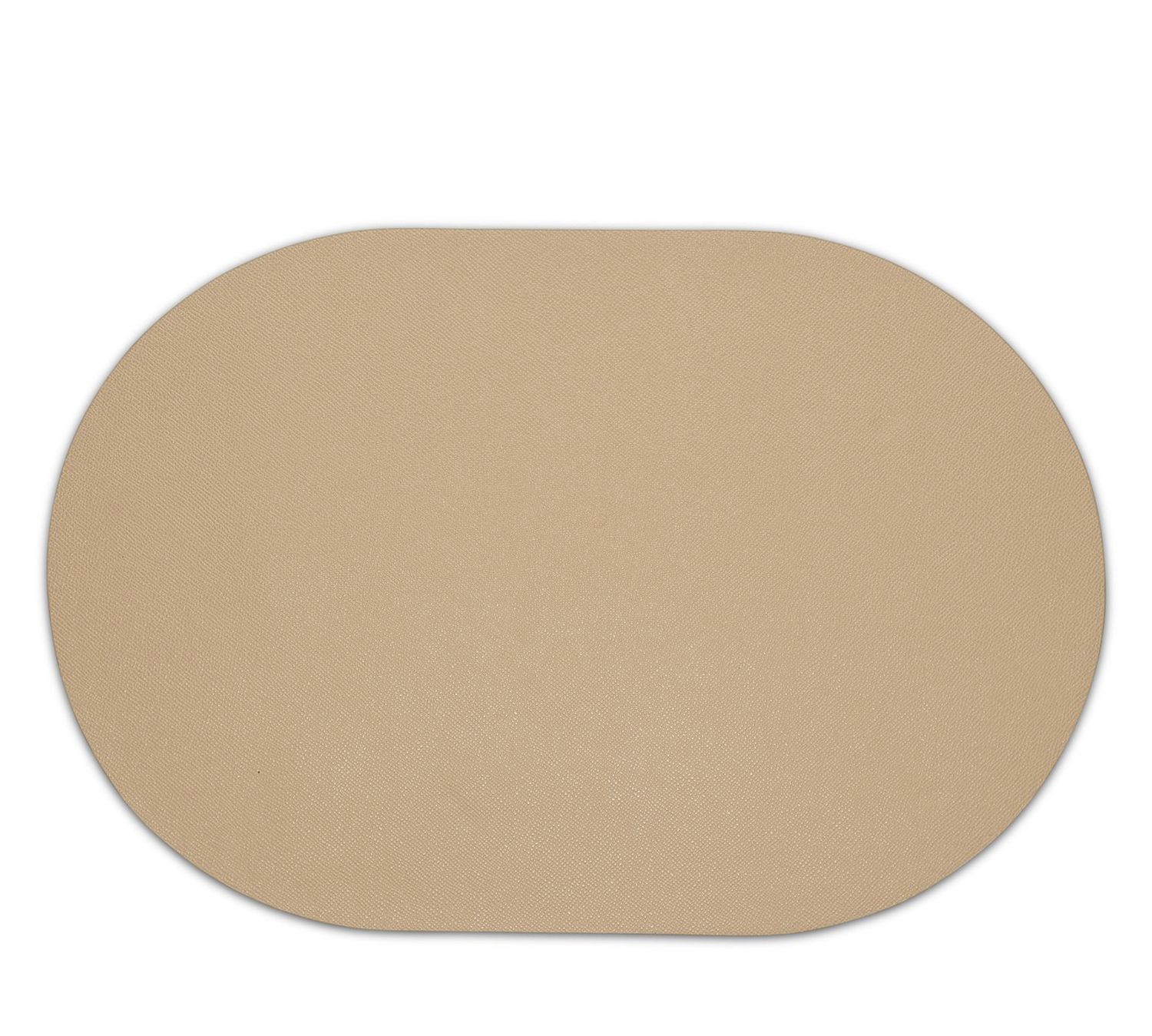 Placemat 45x30cm ovaal beige Tabletop Placemat 45x30cm ovaal beige Tabletop