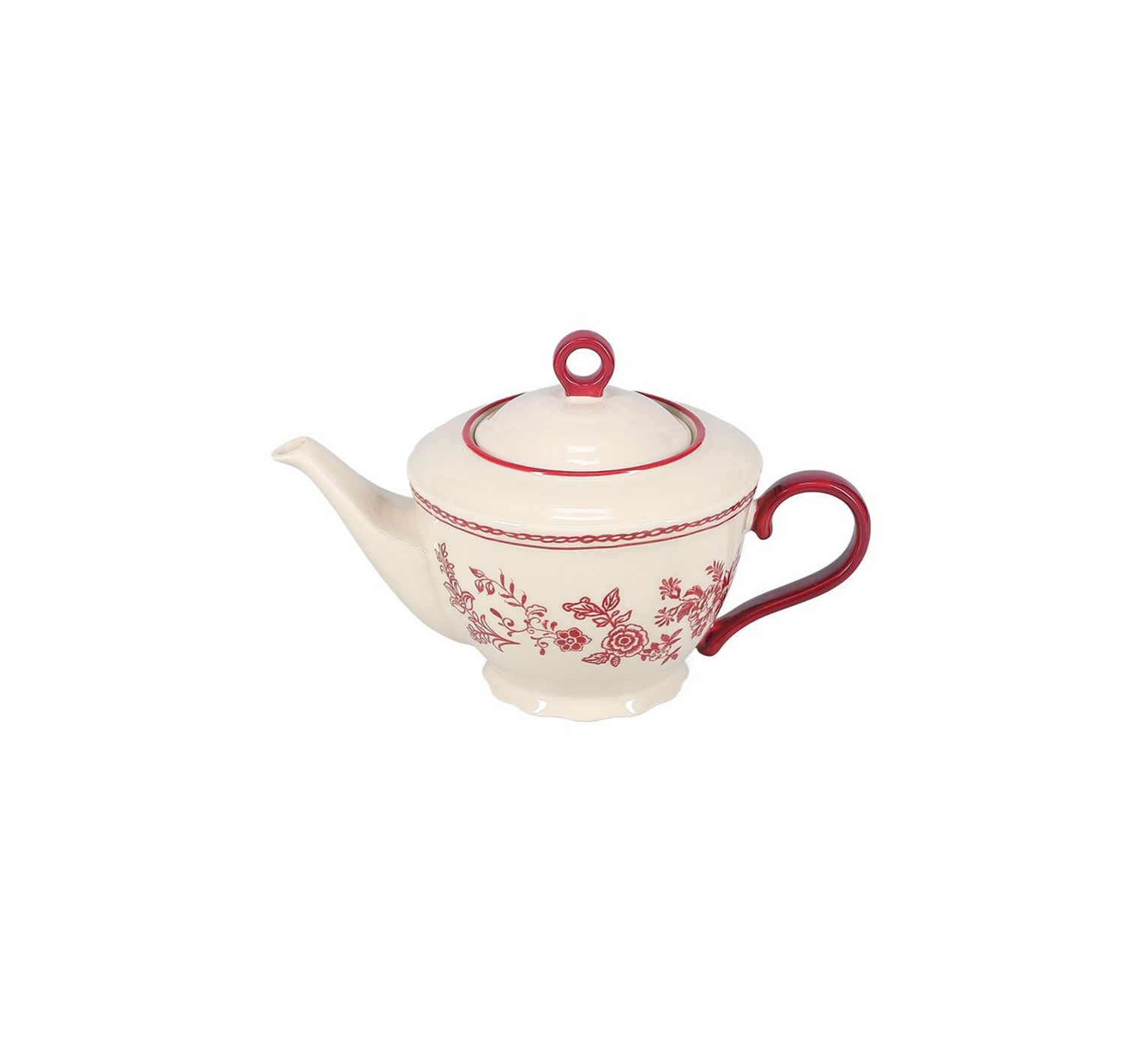 S&P Theepot 92cl burgundy Cyril