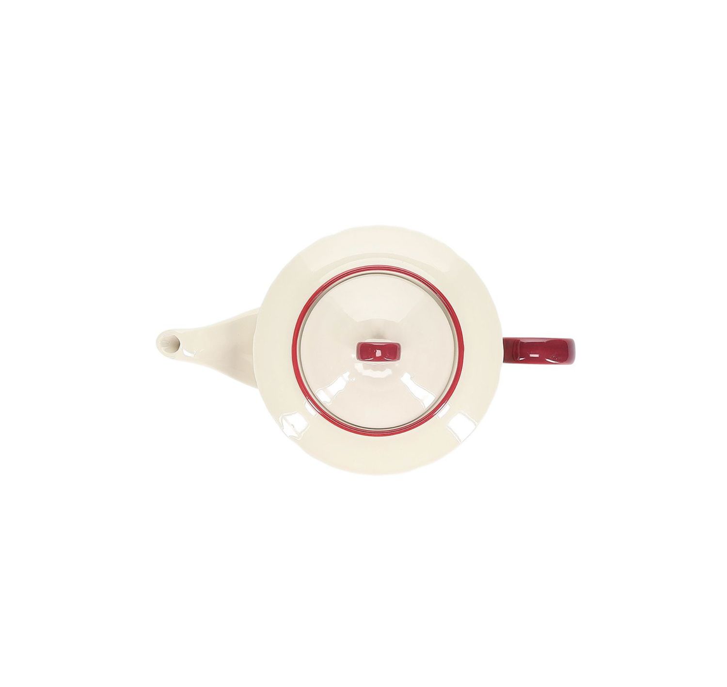 S&P Theepot 92cl burgundy Cyril