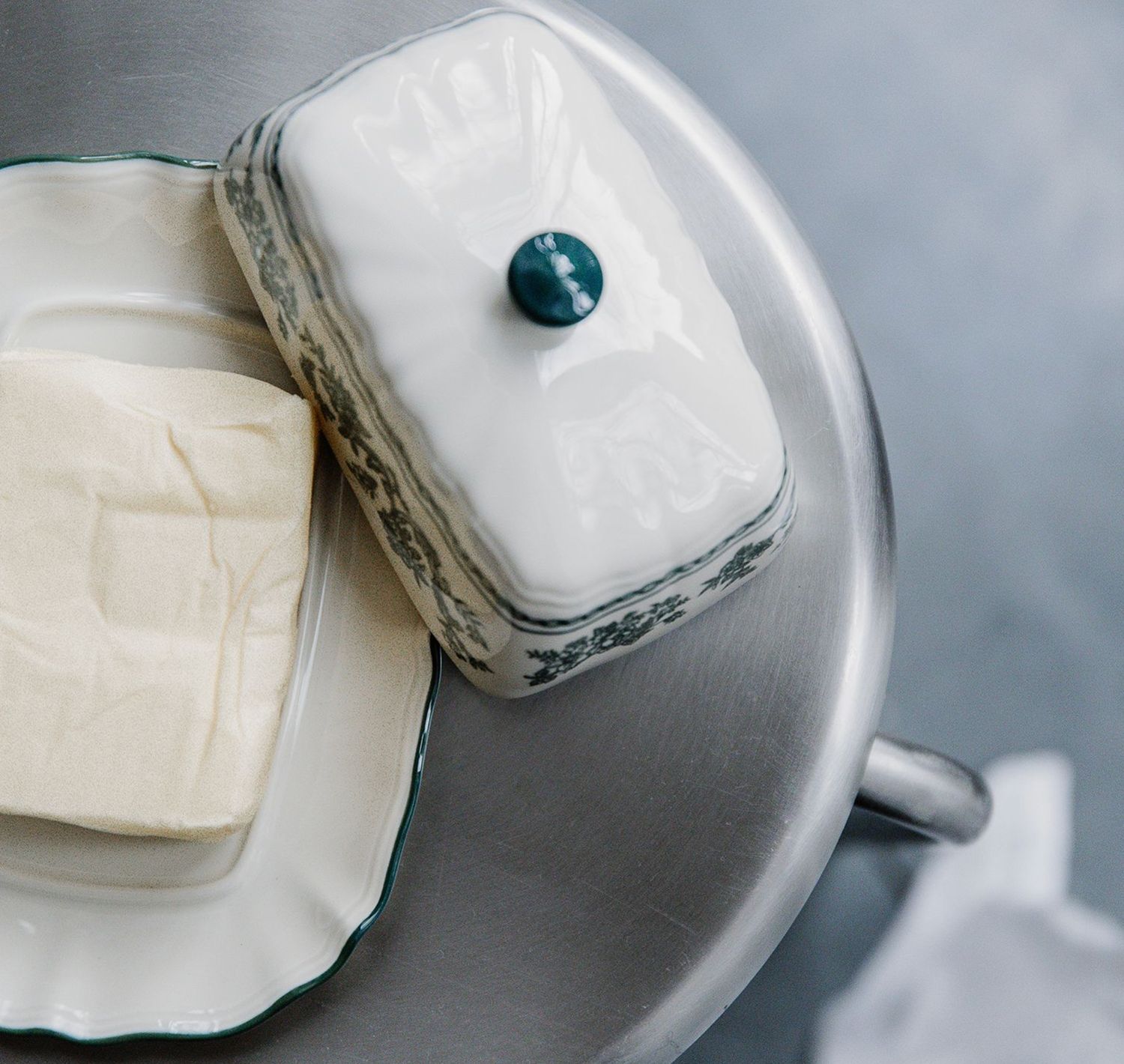 S&P Boterpot 20x14,5xH8,5cm green Cyril S&P Boterpot 20x14,5xH8,5cm green Cyril