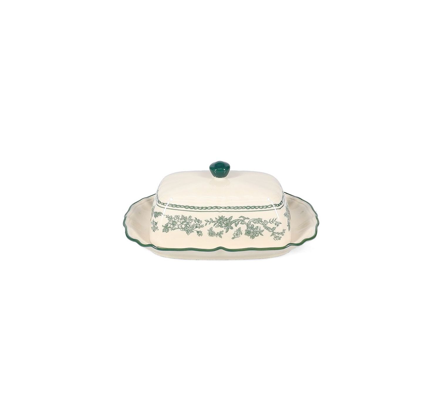 S&P Boterpot 20x14,5xH8,5cm green Cyril S&P Boterpot 20x14,5xH8,5cm green Cyril