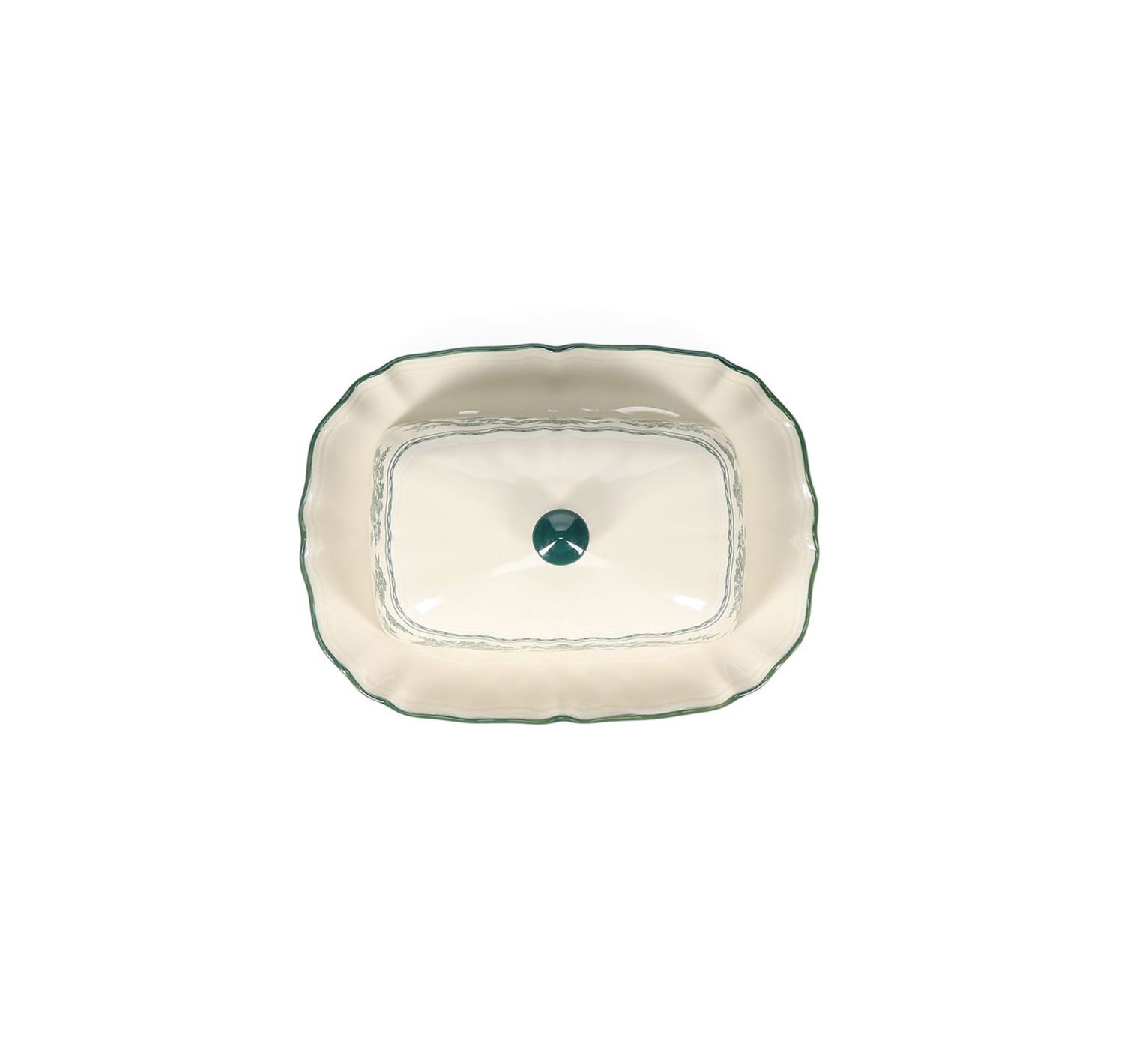 S&P Boterpot 20x14,5xH8,5cm green Cyril S&P Boterpot 20x14,5xH8,5cm green Cyril