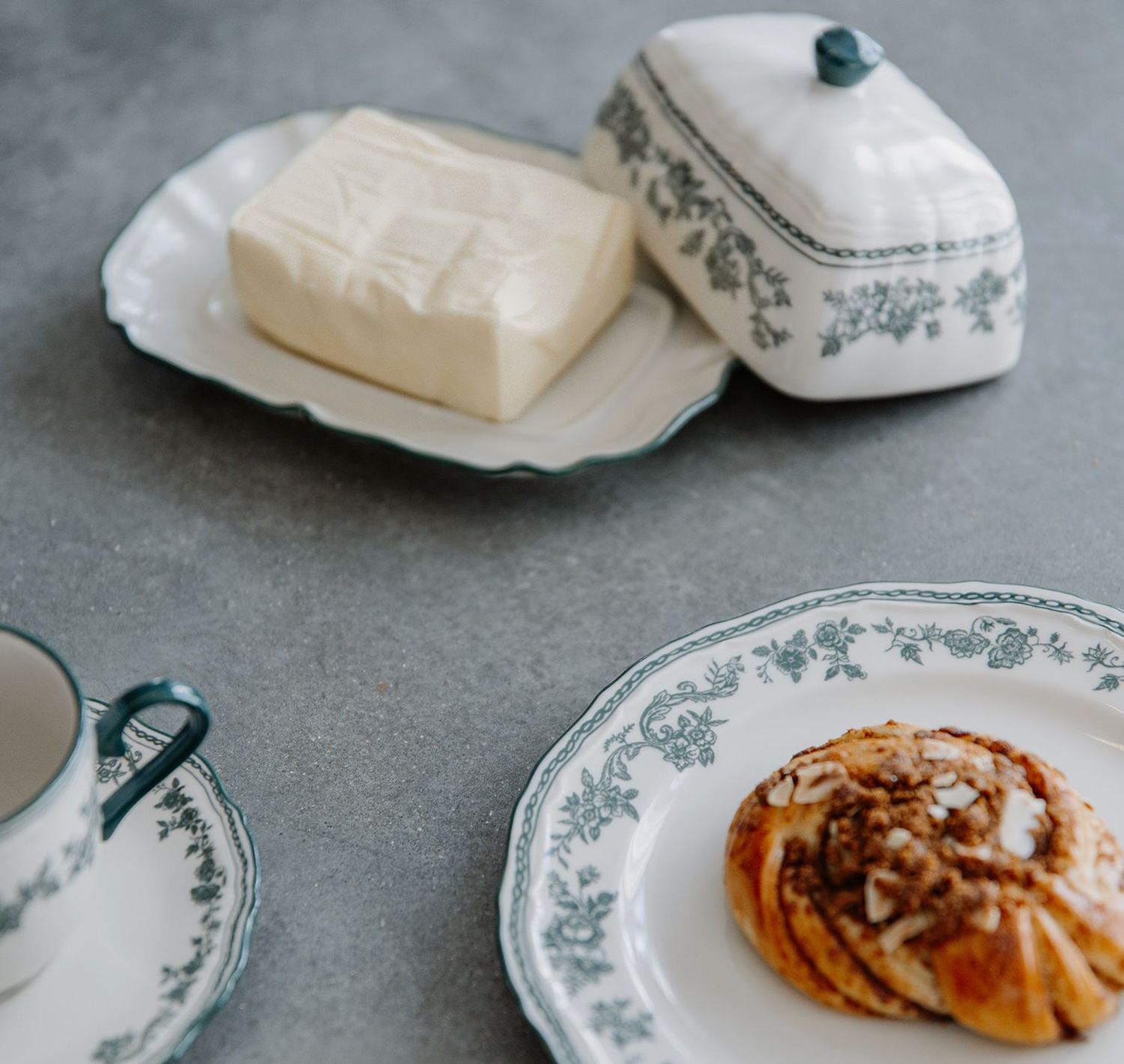 S&P Plat bord 21,5cm green Cyril