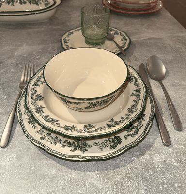 S&P Collection Cyril Green 18-delig serviesset voor 6 personen